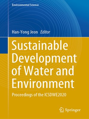 cover image of Sustainable Development of Water and Environment